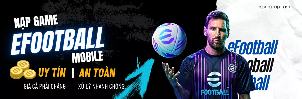 Nạp coin eFootball Mobile iOS